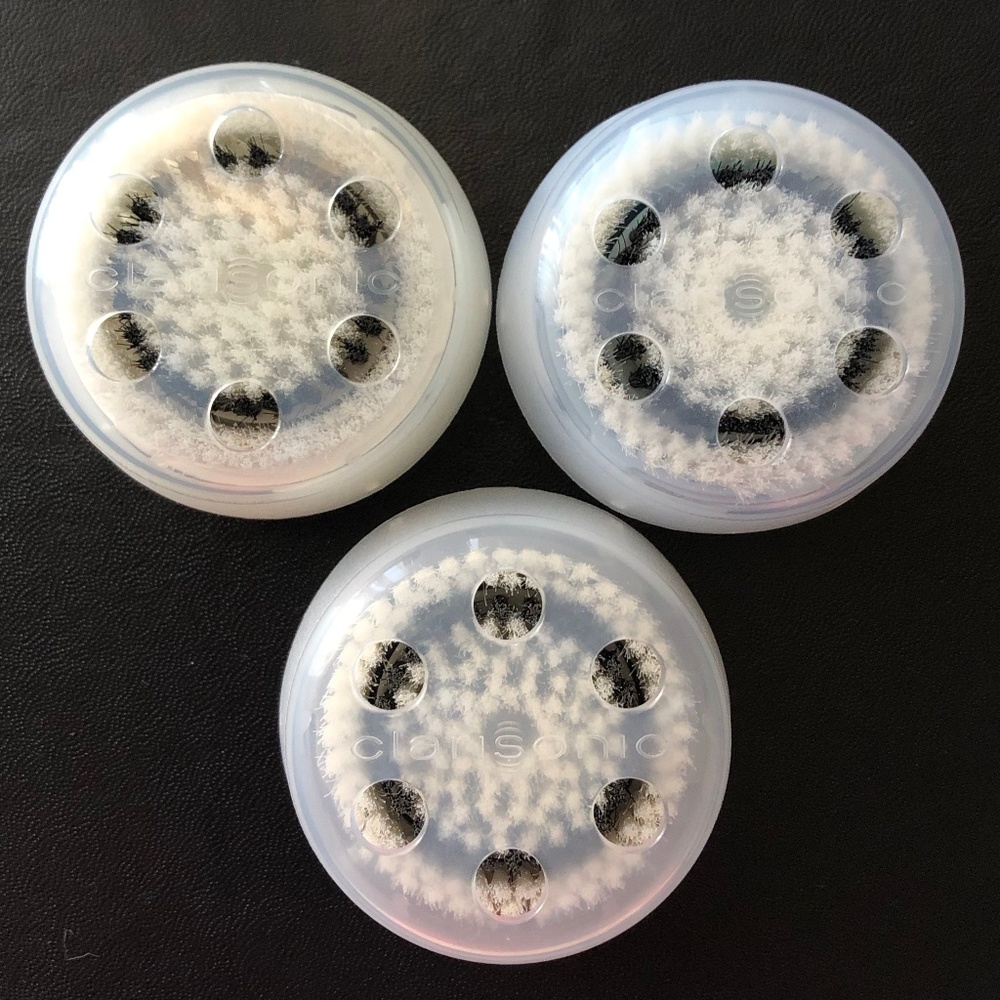 AUTHENTIC Clarisonic Brush Heads - BUNDLE of 3